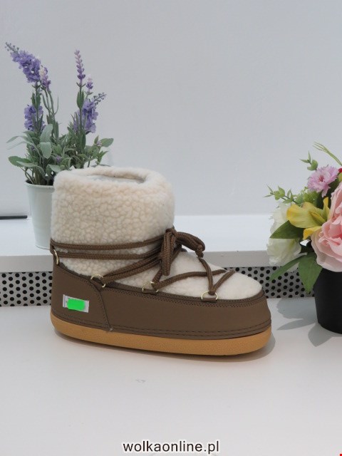 Botki Damskie 8122 KHAKI 36-41