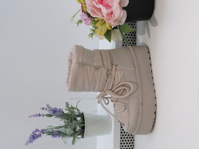 Botki Damskie 7530 BEIGE 36-41
