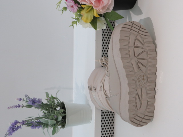 Botki Damskie 7530 BEIGE 36-41 2