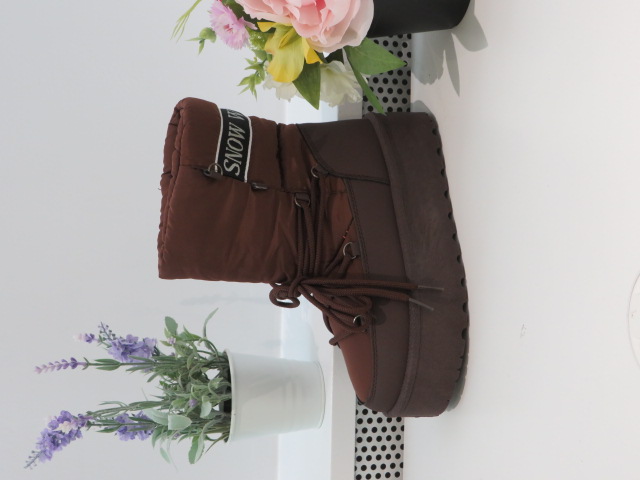 Botki Damskie 7530 BROWN 36-41