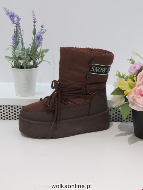 Botki Damskie 7530 BROWN 36-41