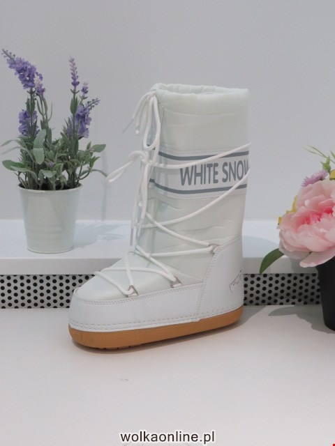 Botki Damskie 8121 WHITE 36-41