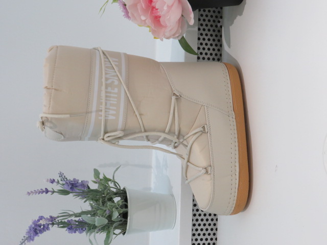 Botki Damskie 8121 BEIGE 36-41