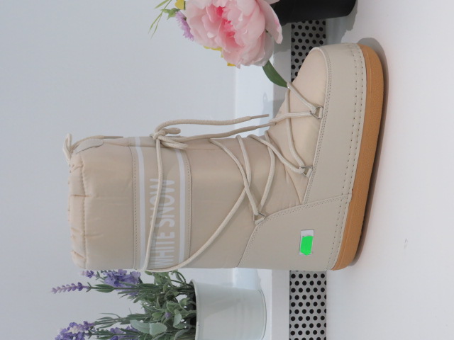 Botki Damskie 8121 BEIGE 36-41 1