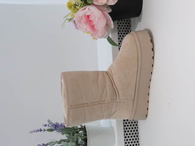 Botki Damskie BY-102 BEIGE 36-41 1
