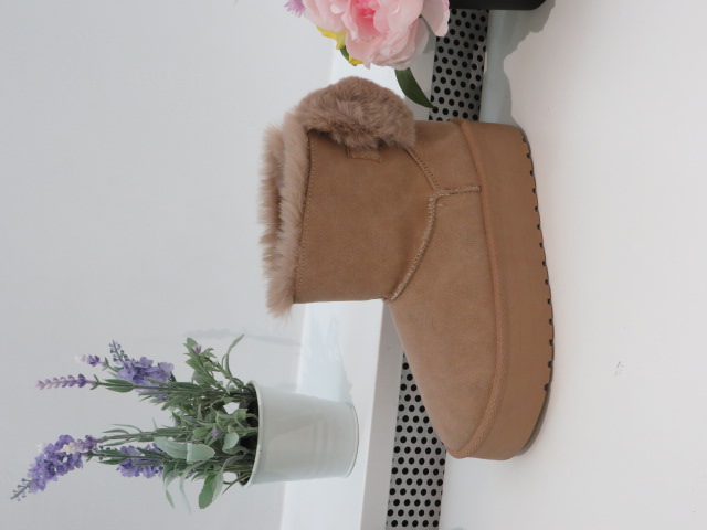 Botki Damskie 6446 KHAKI 36-41