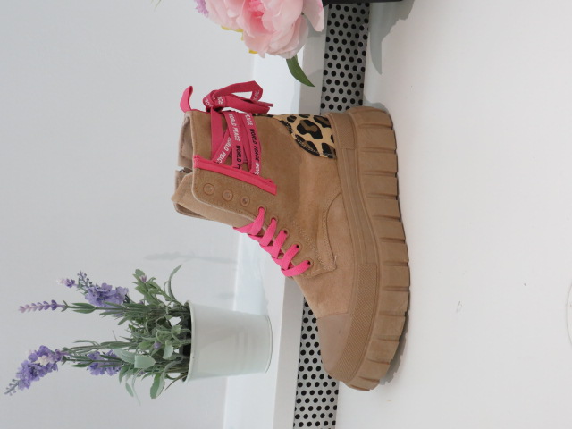 Botki Damskie 88-53 KHAKI 36-41