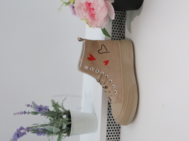 Botki Damskie PC193 KHAKI 36-41