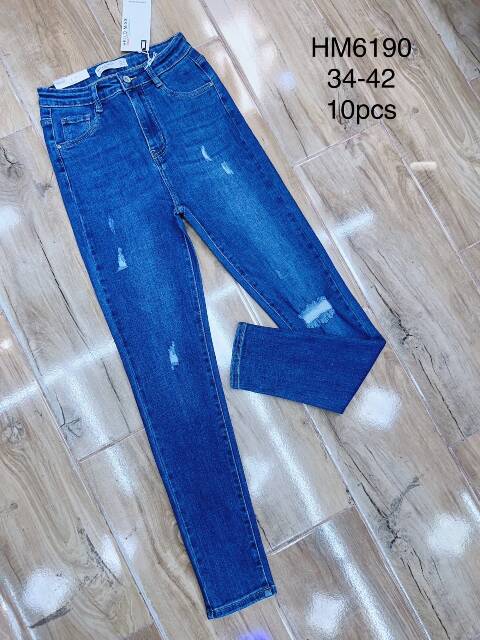 Jeansy damskie HM6190 1 kolor 34-42 1