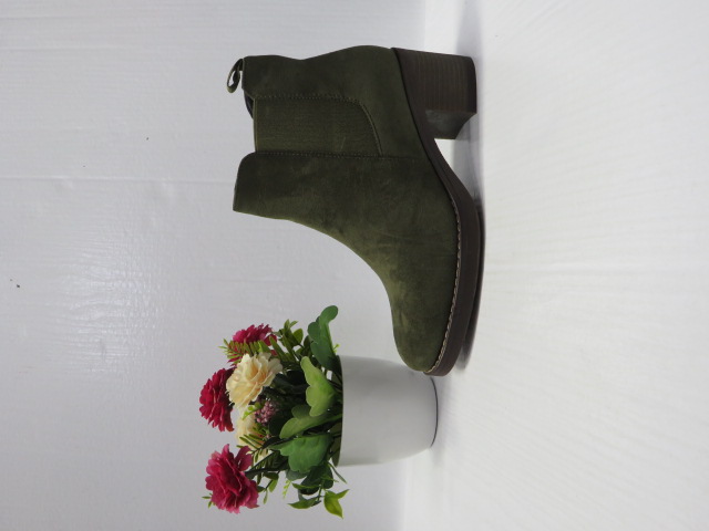 Botki Babcine 6617 GREEN 36-41 OCIEPLANE