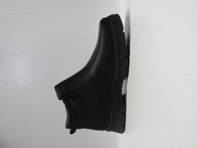 Botki Męskie M12M1-3W BLACK 40-45 1
