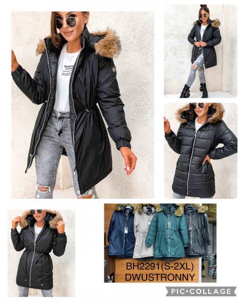 Kurtka damskie zimowa BH2291 1 kolor S-2XL 1
