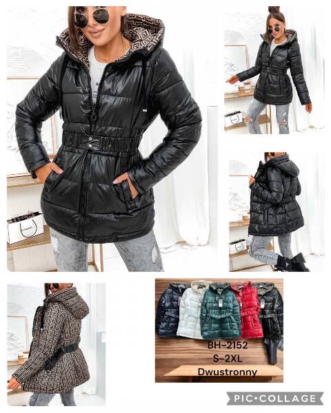 Kurtka damskie zimowa BH2152 1 kolor S-2XL 1