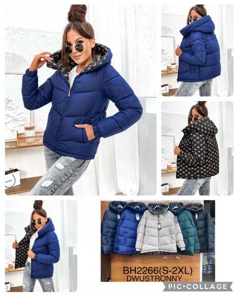 Kurtka damskie zimowa BH2266 1 kolor S-2XL
