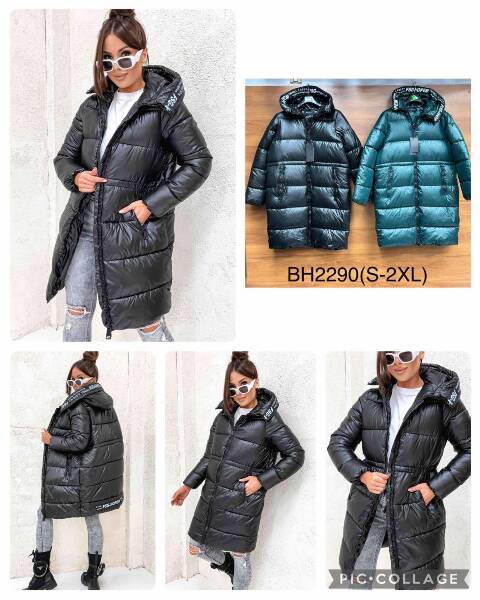 Płaszcze damskie zimowe BH2290 1 kolor S-2XL 1