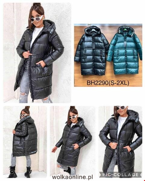 Płaszcze damskie zimowe BH2290 1 kolor S-2XL
