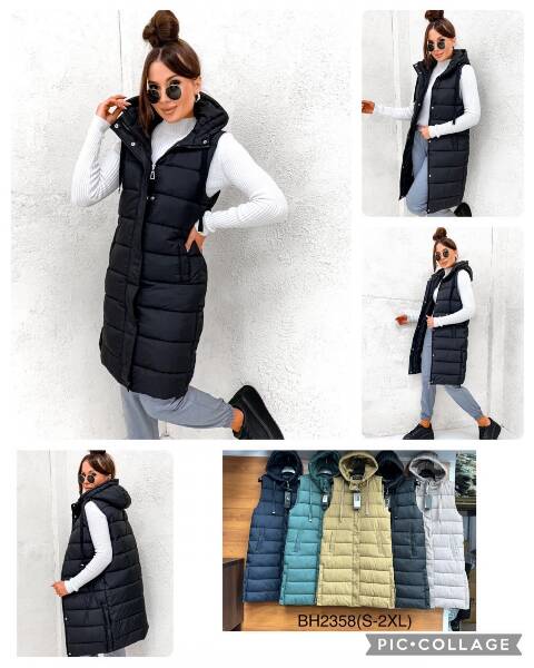 Kamizelka damskie zimowa BH2358 1 kolor S-2XL 1