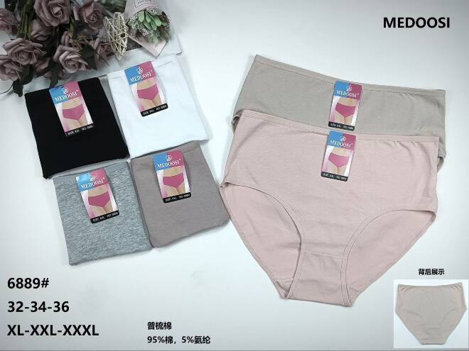 Majtki damskie 6889 Mix KOLOR  XL-3XL