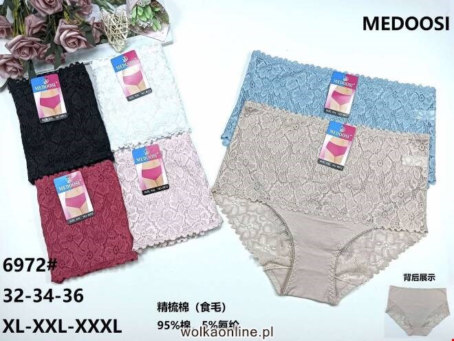 Majtki damskie 6972 Mix KOLOR  XL-3XL