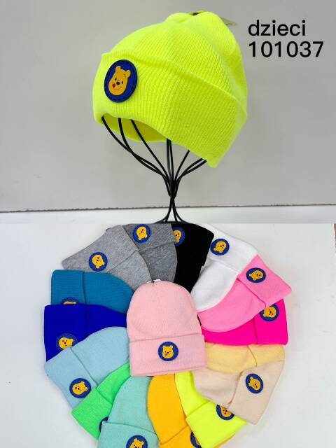 Czapka zimowa dziewczęca 101037 Mix kolor Standard 1
