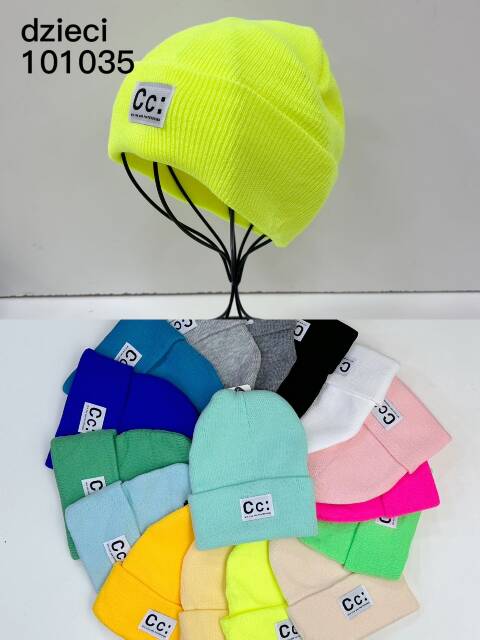 Czapka zimowa dziewczęca 101035 Mix kolor Standard 1