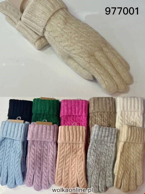 Rękawiczki damskie 977001 Mix kolor Standard
