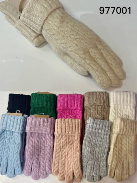 Rękawiczki damskie 977001 Mix kolor Standard 1