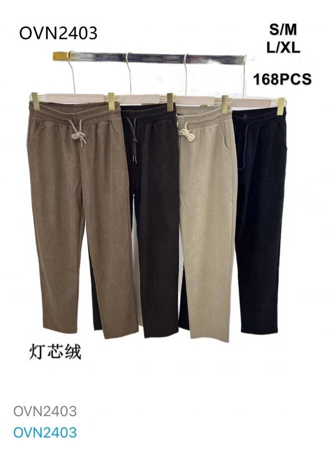 Spodnie damskie OVN2403 Mix KOLOR  S/M-L/XL 1