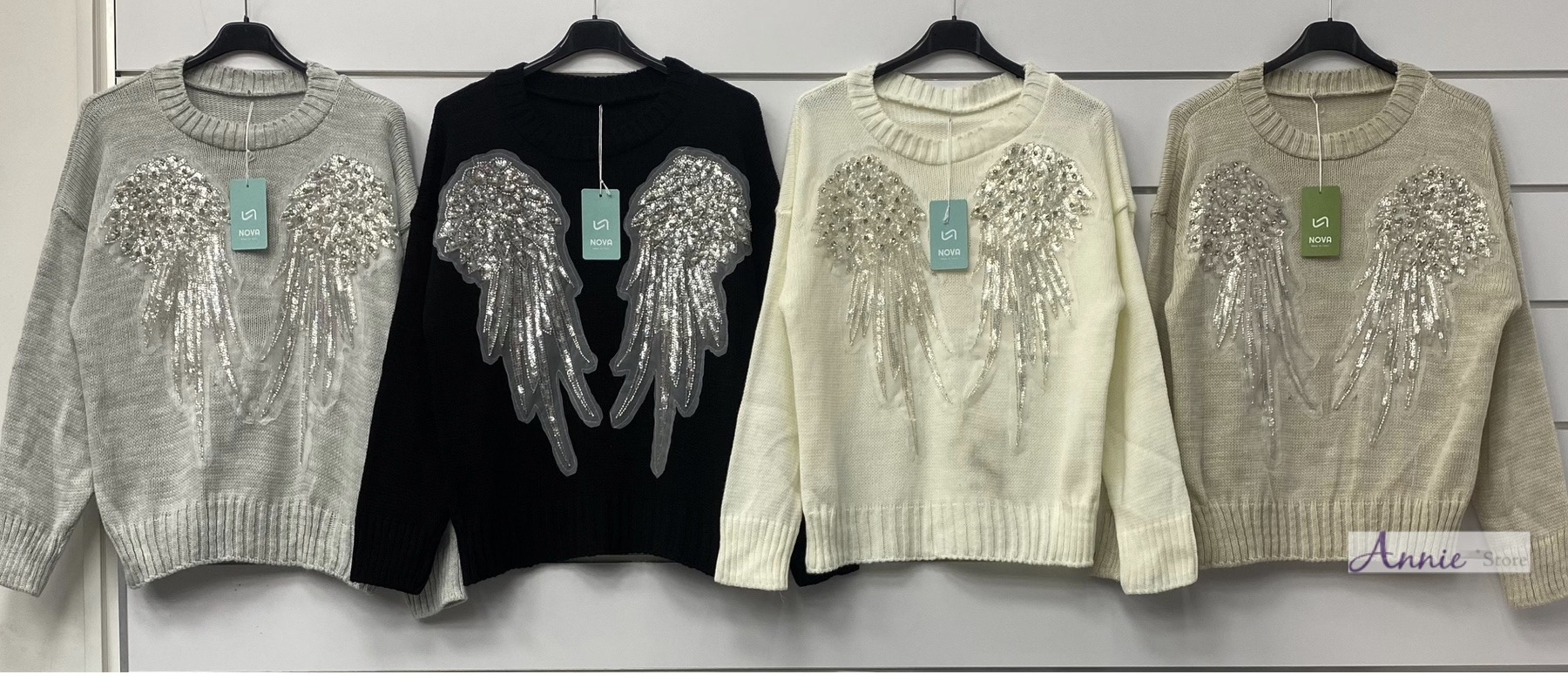 Seweter damskie 3069 Mix KOLOR   Standard (Towar włoskie) 1