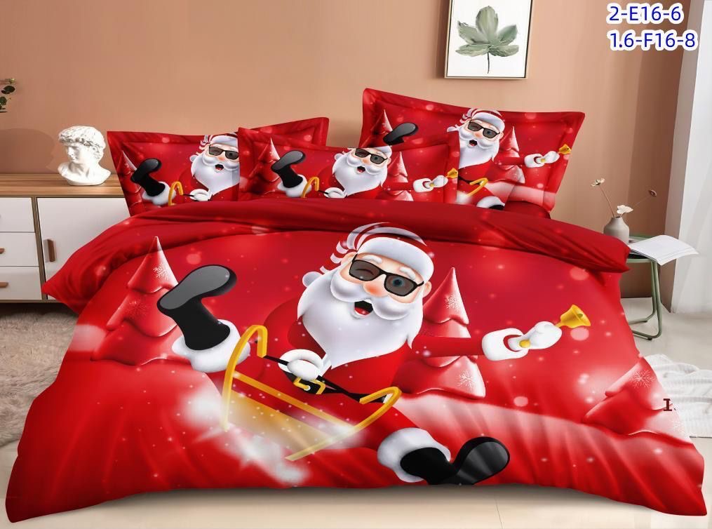 Komplet pościeli 4 części 3084 1 kolor  200x220cm