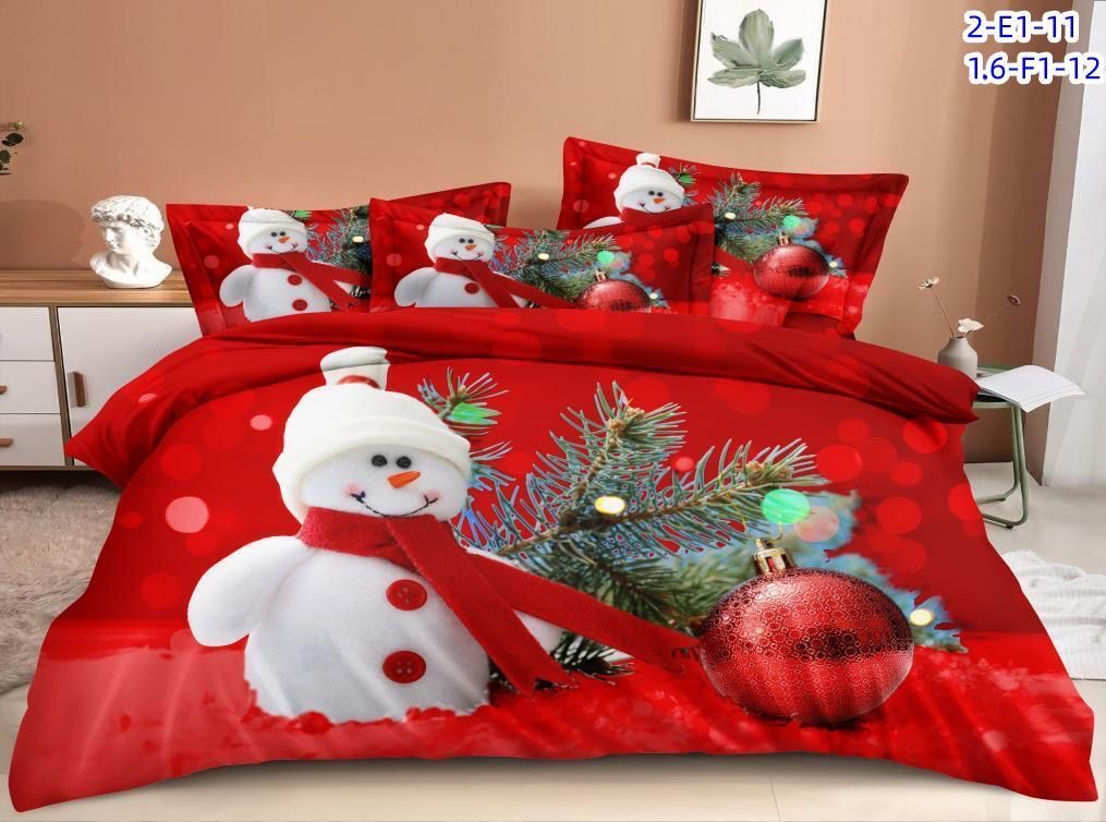 Komplet pościeli 4 części 3085 1 kolor  200x220cm