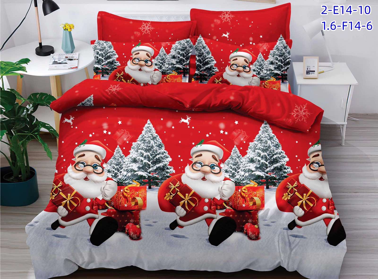 Komplet pościeli 4 części 3088 1 kolor  200x220cm