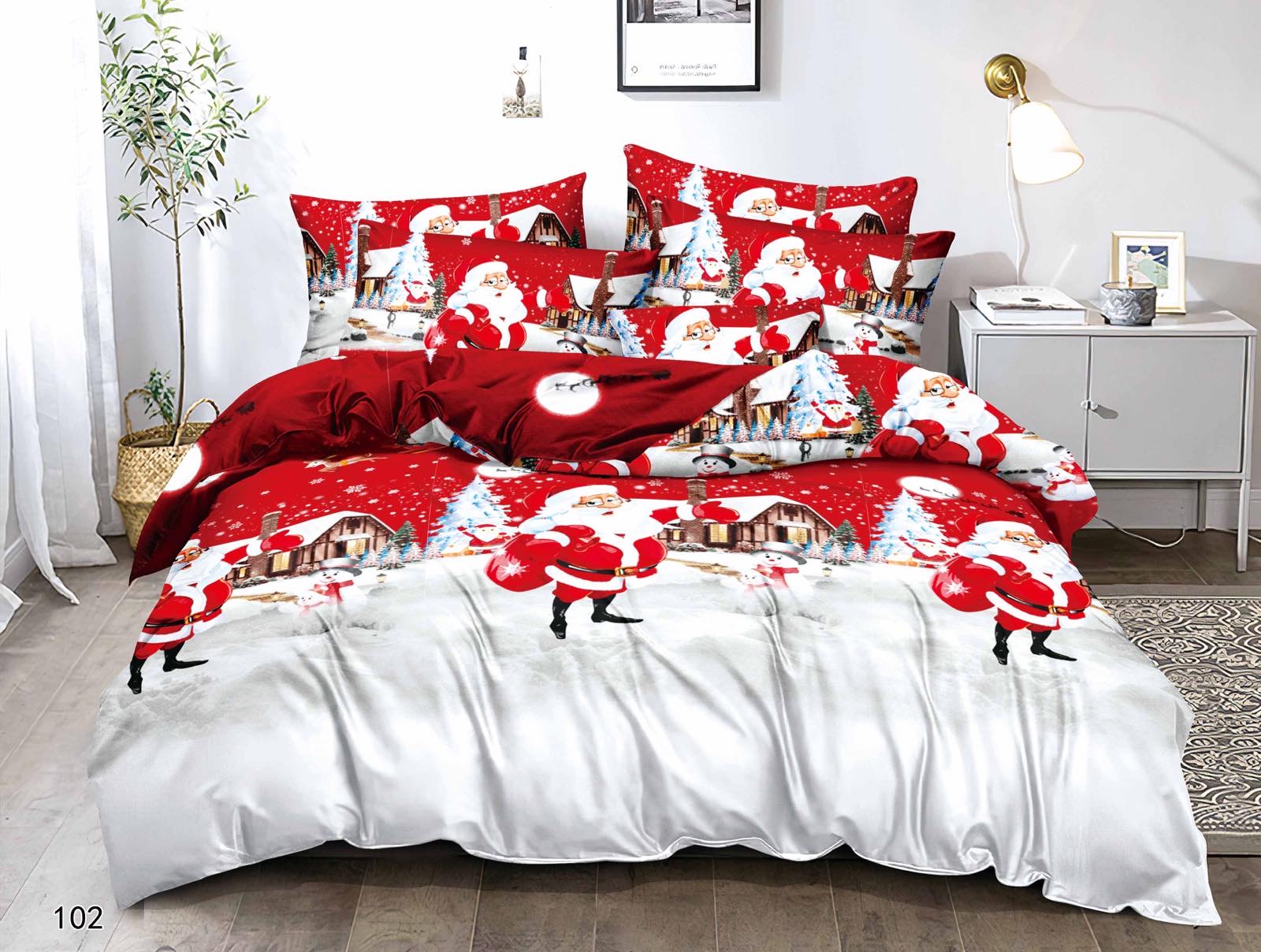 Komplet pościel 4 części 3089 1 kolor  160x200cm