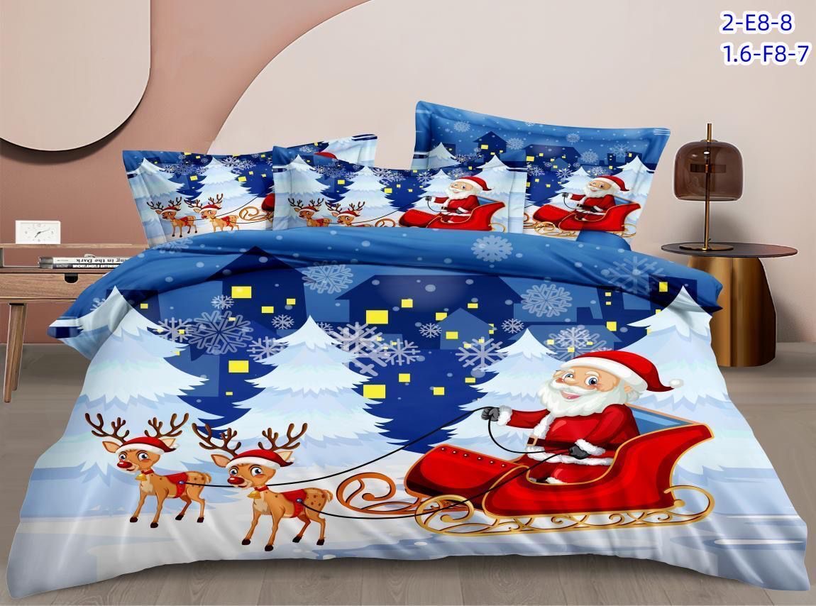 Komplet pościeli 4 części 3091 1 kolor  200x220cm