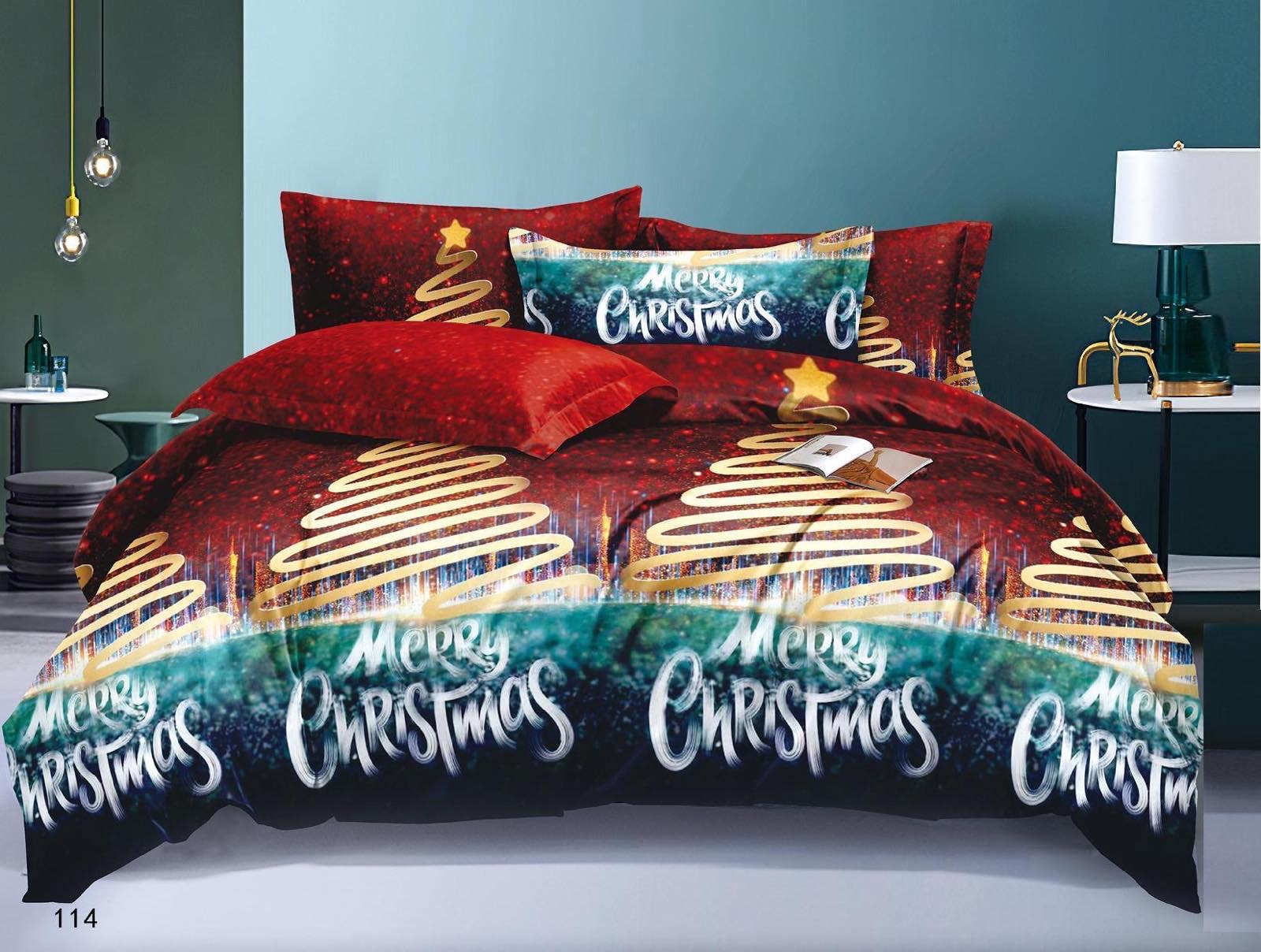 Komplet pościel 4 części 3100 1 kolor  200x220cm 1