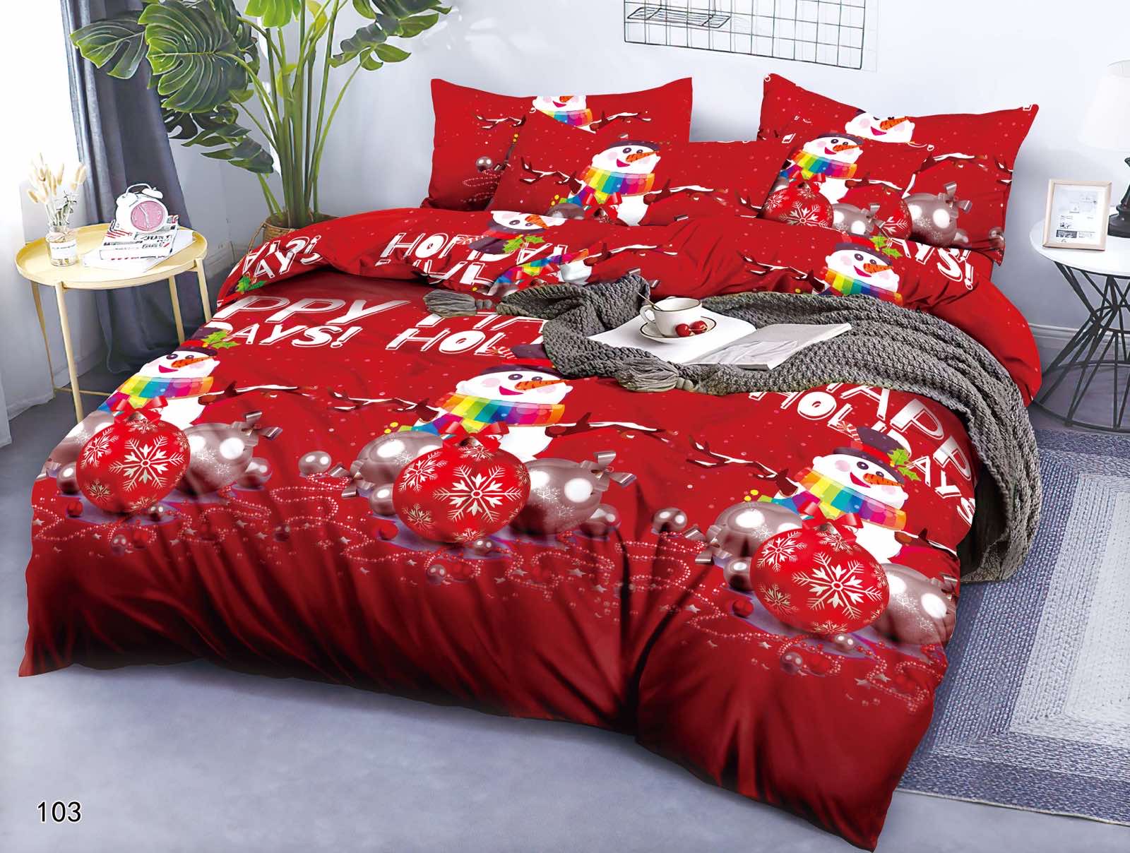 Komplet pościel 4 części 3102 1 kolor  200x220cm