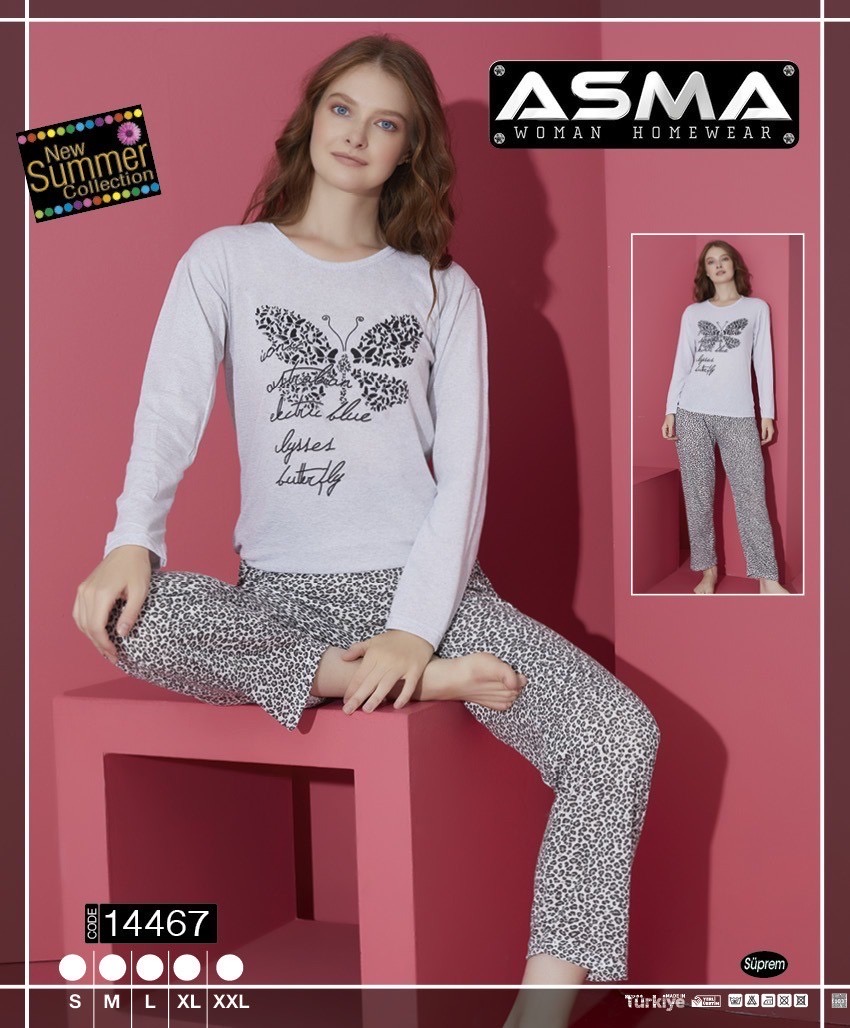 Pidżama damskie 14467 Mix KOLOR  S-2XL (Towar Tureckie)