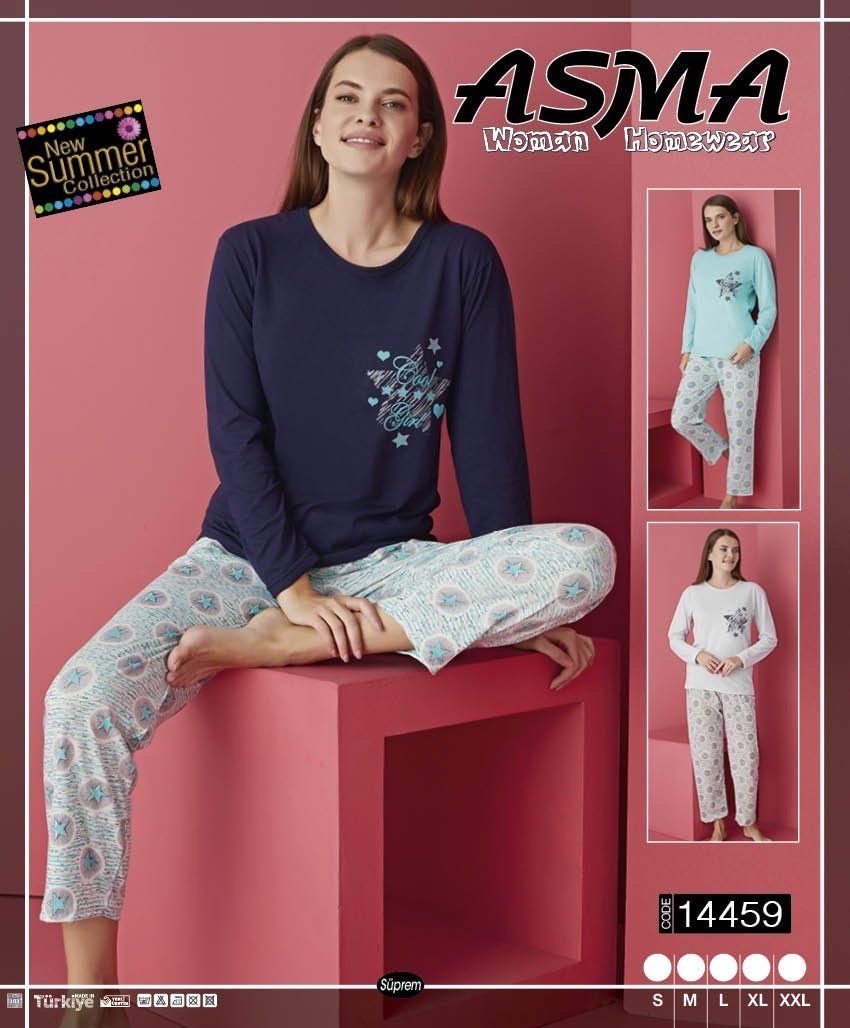 Pidżama damskie 14459 Mix KOLOR  S-2XL (Towar Tureckie)
