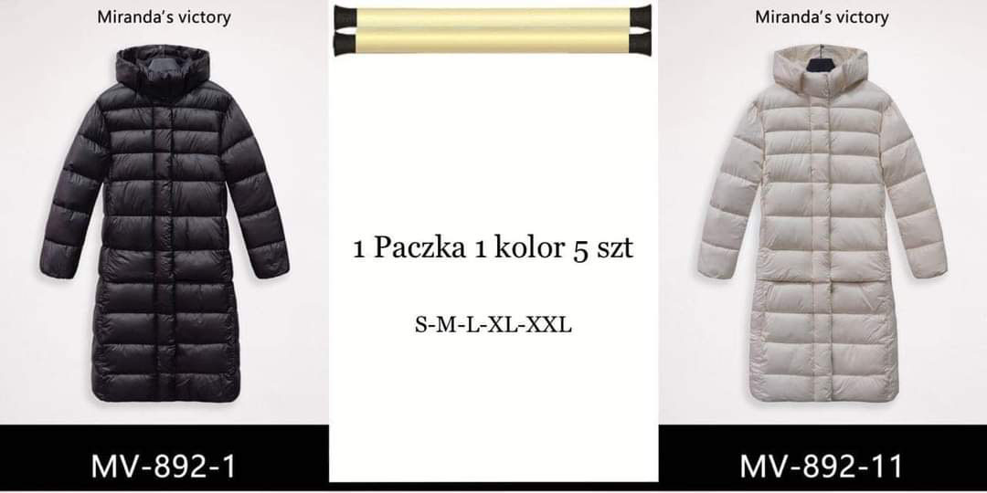 Płaszcze damskie MV-892 1 kolor  S-2XL 1