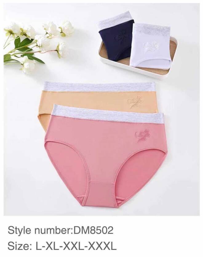 Majtki damskie DM8502 Mix KOLOR  L-3XL 1
