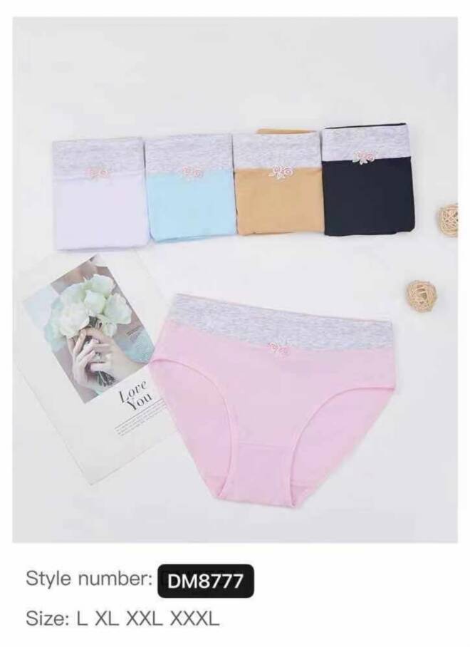 Majtki damskie DM8777 Mix KOLOR  L-3XL 1