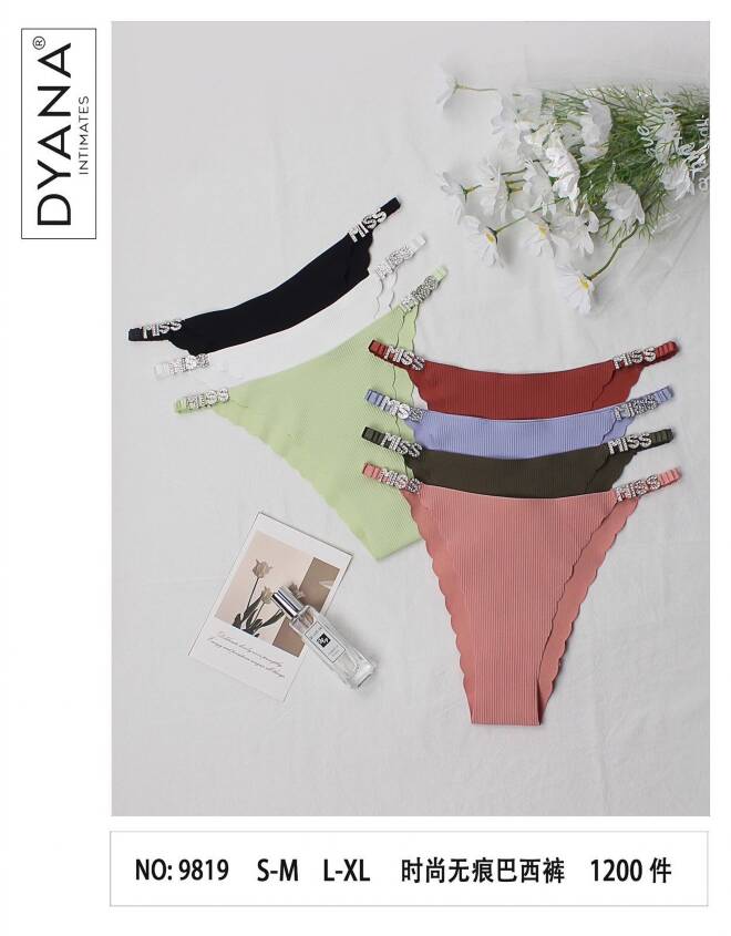 Majtki damskie 9819 Mix KOLOR  S/M-L/XL 1