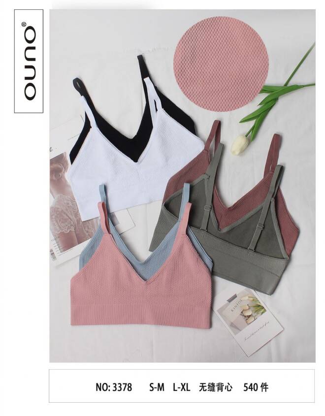 Topy damskie 3378 Mix KOLOR  S/M-L/XL