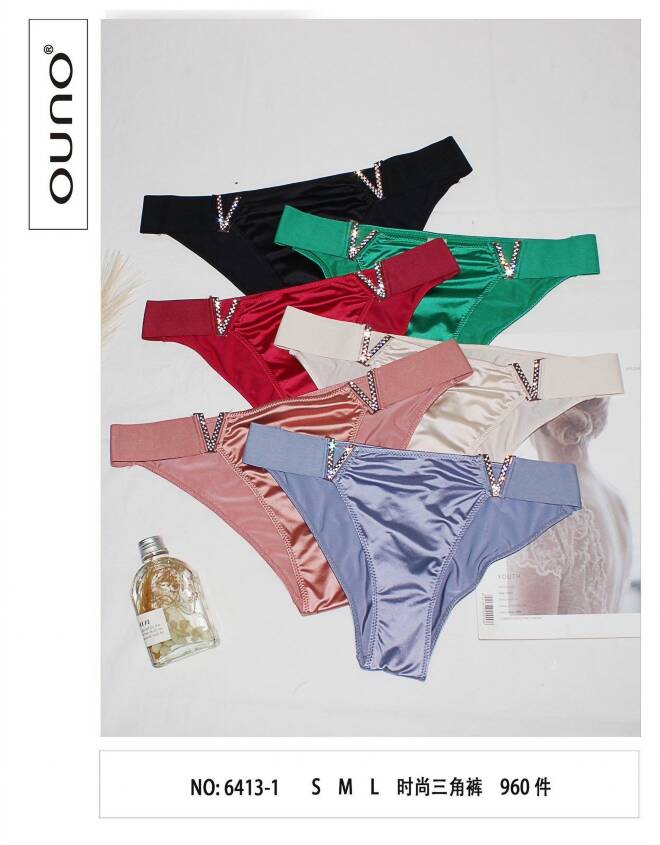 Majtki damskie 6413-1 Mix KOLOR  S-L