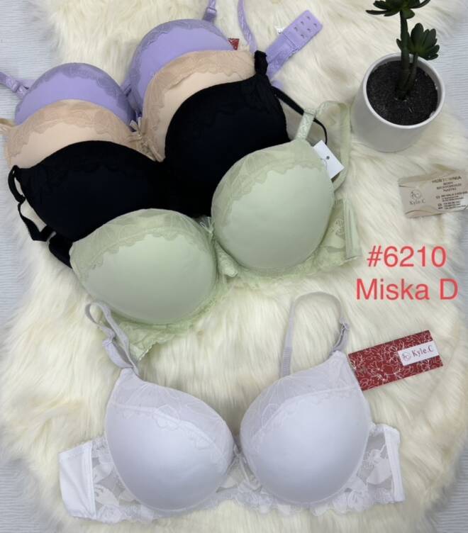 Biustonosze damskie 6210 1 kolor  D 1