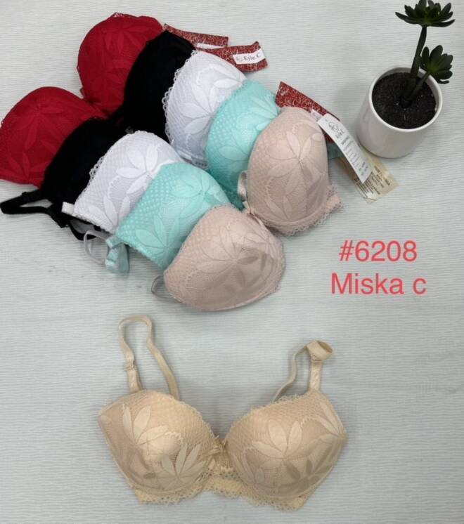 Biustonosze damskie 6208 1 kolor  C 1