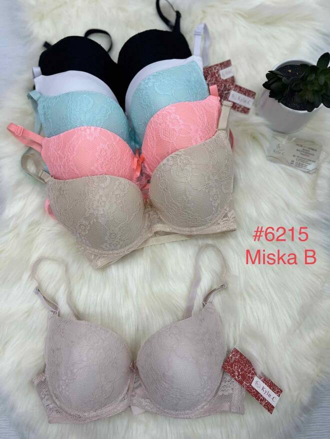 Biustonosze damskie 6215 1 kolor  B 1
