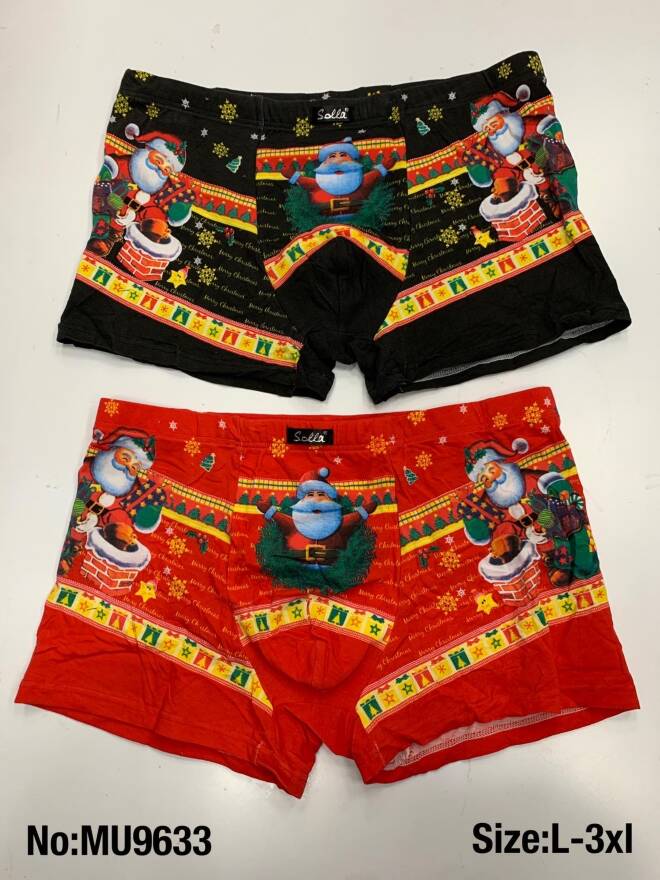 Bokserki męskie MU9633 Mix KOLOR  L-3XL