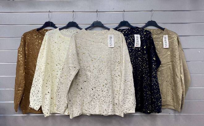 Bluzka damskie 3571 Mix KOLOR  Standard (Towar włoskie) 1