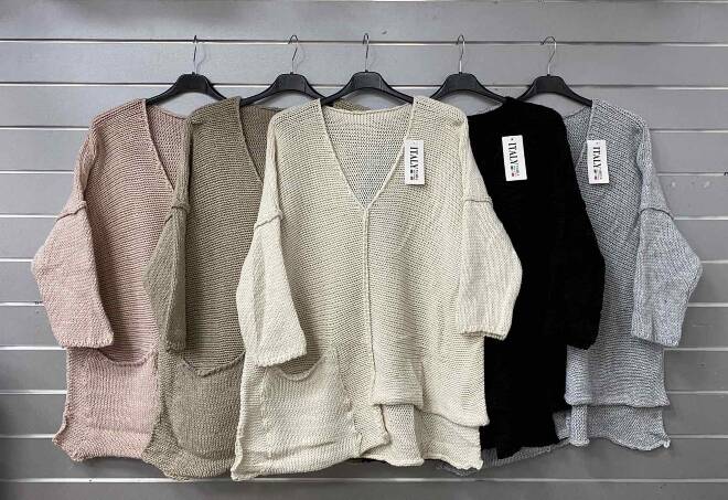 Sweter damskie 3581 Mix KOLOR  Standard (Towar włoskie) 1